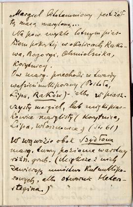 Notes nr 41 z wpisami odręcznymi  Erazma Majewskiego z okresu od 09.02.1893 r.-09.04.1993 r.  str...