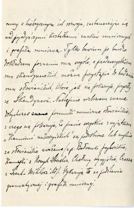 List od dr. J. Leciejewskiego do Erazma Majewskiego z dnia 18.02.1901 r. (rękopis)  strona 2
