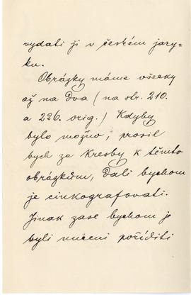 List od Jana Dolensky`ego do Erazma Majewskiego (rękopis)  strona 2