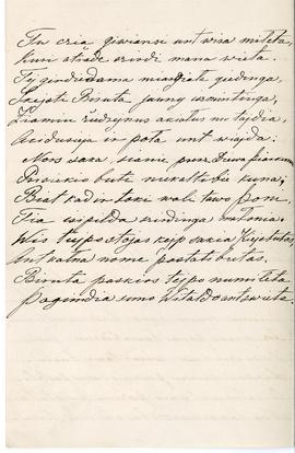 List od Marii Butrymówny do Erazma Majewskiego (rękopis)  strona 6