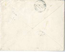 Koparta Czechosłowackiego Muzeum Etnograficznego w Pradze zaadresowana do Erazma Majewskiego (ste...