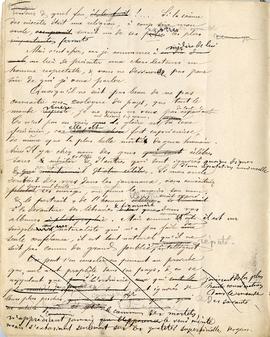 Rękopis tłumaczenia na jęz. francuski powieści „Doktor Muchołapski”  w okresie od 27.10.1893 r. d...