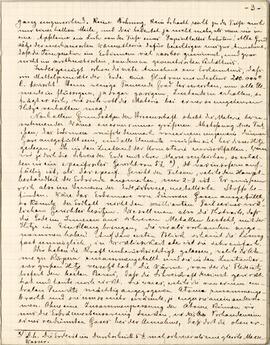 Rękopis pracy w języku niemieckim p.t. "Weltuntergang" (część IIa)  strona 3.