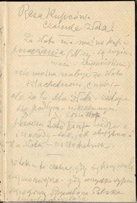 Notatnik nr 95 z odręcznymi notatkami Erazma Majewskiego z okresu od 30.12.1919 r. do 13.05.1920 ...