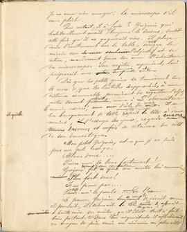 Rękopis tłumaczenia na jęz. francuski powieści „Doktor Muchołapski”  w okresie od 27.10.1893 r. d...