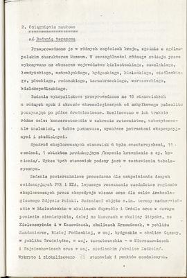 Państwowe Muzeum Archeologiczne w Warszawie. Sprawozdanie z działalności w roku 1983. Mszynopis. ...