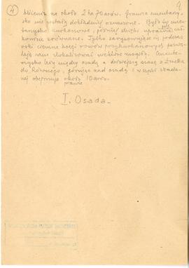 Rękopis. "Wcz. śred. Gródek (Horodok)" - szkic Michała Drewko do opracowania badań wyko...