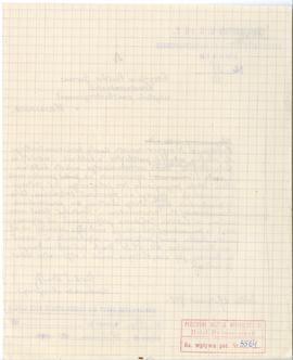 Rękopis. Pismo konserwatora Michała Drewko z dnia 29 stycznia 1921 r. do Prezydium Państwowego Gr...