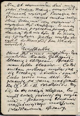 Notatnik nr 87 z odręcznymi notatkami Erazma Majewskiego z okresu od 21.04.1916 r. do 31.12.1916r...