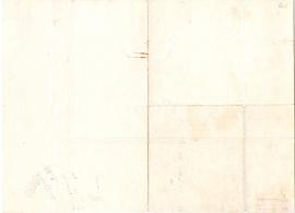 Rysunek odręczny. Plan obszaru zarezerwowanego do ochrony i badań  stanowiska na polu "Nad R...