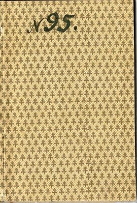 Notatnik nr 95 z odręcznymi notatkami Erazma Majewskiego z okresu od 30.12.1919 r. do 13.05.1920 ...