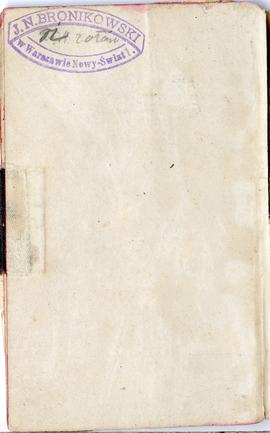 Notes nr 26 z wpisami odręcznymi  Erazma Majewskiego z okresu od 21.07.1886 r. - 05.12.1886 r.  w...